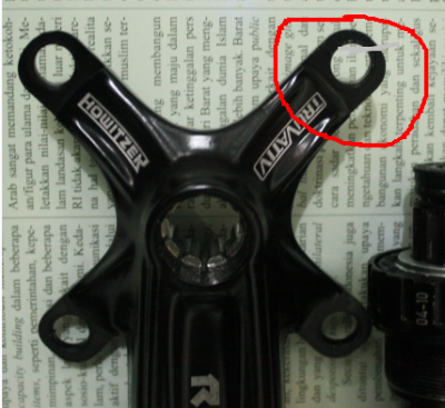 Dijual Crank Arms Truvativ RUKTION   BB HOWITZER 99 .png